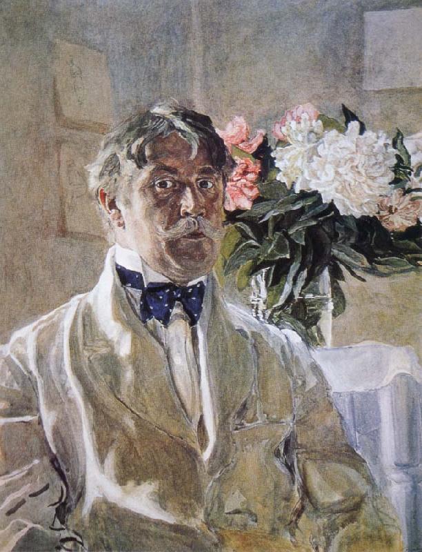 Alexander Yakovlevich GOLOVIN Self-Portrait Norge oil painting art